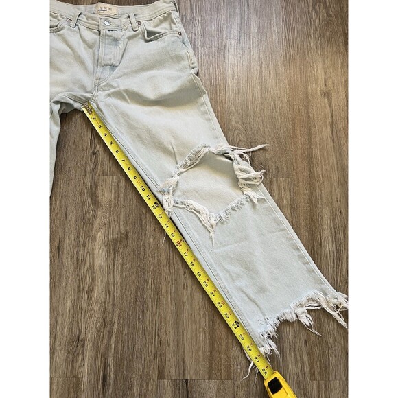 Free People We The Free Maggie Mid-Rise Straight Leg Cropped Jeans Size 27 - Picture 10 of 10